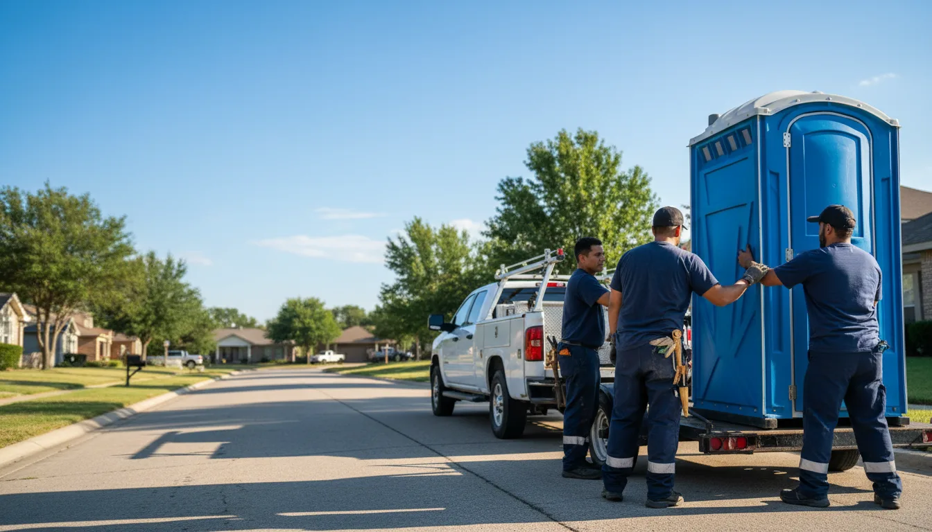 Portable Toilet Rental in Illiopolis, IL near me